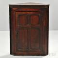 Georgian Oak Corner Cupboard