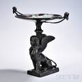 Empire Patinated Bronze Tazza