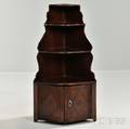 Mahogany Corner Shelf