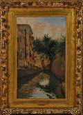 Gaetano Capone American 18451920 A Quiet Canal