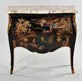 Louis XVstyle Japanned Marbletop Commode