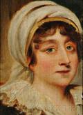 Manner of Thomas Lawrence British 17691830 Portrait Head of a Woman Possibly the Countess of Carmarthen