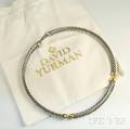14kt Gold and Sterling Silver Cable Necklace David Yurman