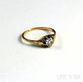 14kt Gold and Diamond Ring