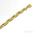 18kt Gold Braided Bracelet