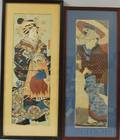 Two Japanese Woodblock Prints