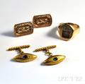 Three Pieces of 14kt Gold Jewelry