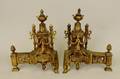 Pair of Brass Andirons