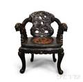 Lacquered Dragon Chair