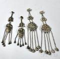 Two Pairs of Filigree Pendants