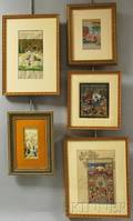Five Miniature Paintings