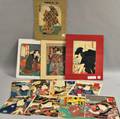 Twelve Toyokuni Kabuki Woodblock Prints