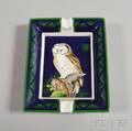 Hermes Porcelain Owldecorated Ashtray