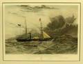 81 COLORED ENGRAVINGSteam Frigate Geyser published
