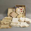 Group of Assorted Lace and Other Textiles