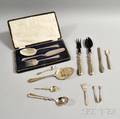 Collection of Silverplated and Sterling Serving Articles