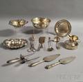 Assorted Sterling and Coin Hollowware and Flatware
