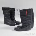 Two Pairs of Womens Prada Boots