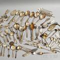 Group of Mostly Coin and Sterling Silver Flatware