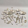 Group of Sterling Silver Hollowware and Flatware