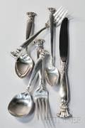 Wallace Sterling Silver Romance of the Sea Flatware Partial Service