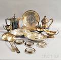 Fourteen Pieces of Silverplated Tableware
