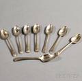 Eight Sterling Silver Teaspoons