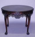 61 William IV Walnut Center TableEnglish C 1830 the
