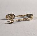 Pair of Sterling Silver Tongs