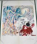 1086 Salvador Dali Lithograph signed and numbered