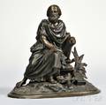 Bronze Figure of Classical Scholar
