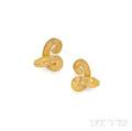 18kt Gold Earclips Lalaounis