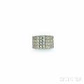 18kt White Gold and Diamond Paillettes Ring Cartier