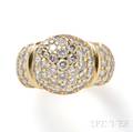 18kt Gold and Diamond Ring