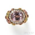 18kt Gold Gemset Ring Zorab
