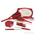Eightpiece Art Deco Bakelite Vanity Set