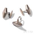 Georg Jensen Cufflinks and a Ring
