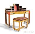 RorimerBrooks Art Deco DeskDressing Table and Stool