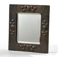 Arts and Crafts Copper Mirror