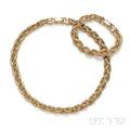 14kt Gold Necklace and Bracelet