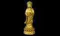 151 Tibetan Gilt Bronze Chenrezig Buddha Chien Lung Pe