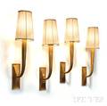 Four Jean Pascaud 19031996 Dore Wall Sconces