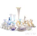 Thirtyone Venetian Glass Items