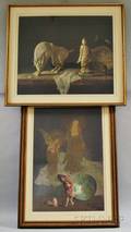 After Hovsep Pushman American 18771966 Two Framed Prints