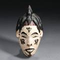 Igbo Painted Wood Mask