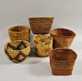 Six American Indian Baskets