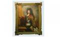 1203 French School Portrait of Louis XIV oil on ca