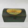 Greenpainted Dometop Document Box