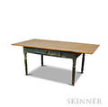 Country Painted Pine Onedrawer Table