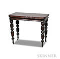 Classical Carved Mahogany Card Table